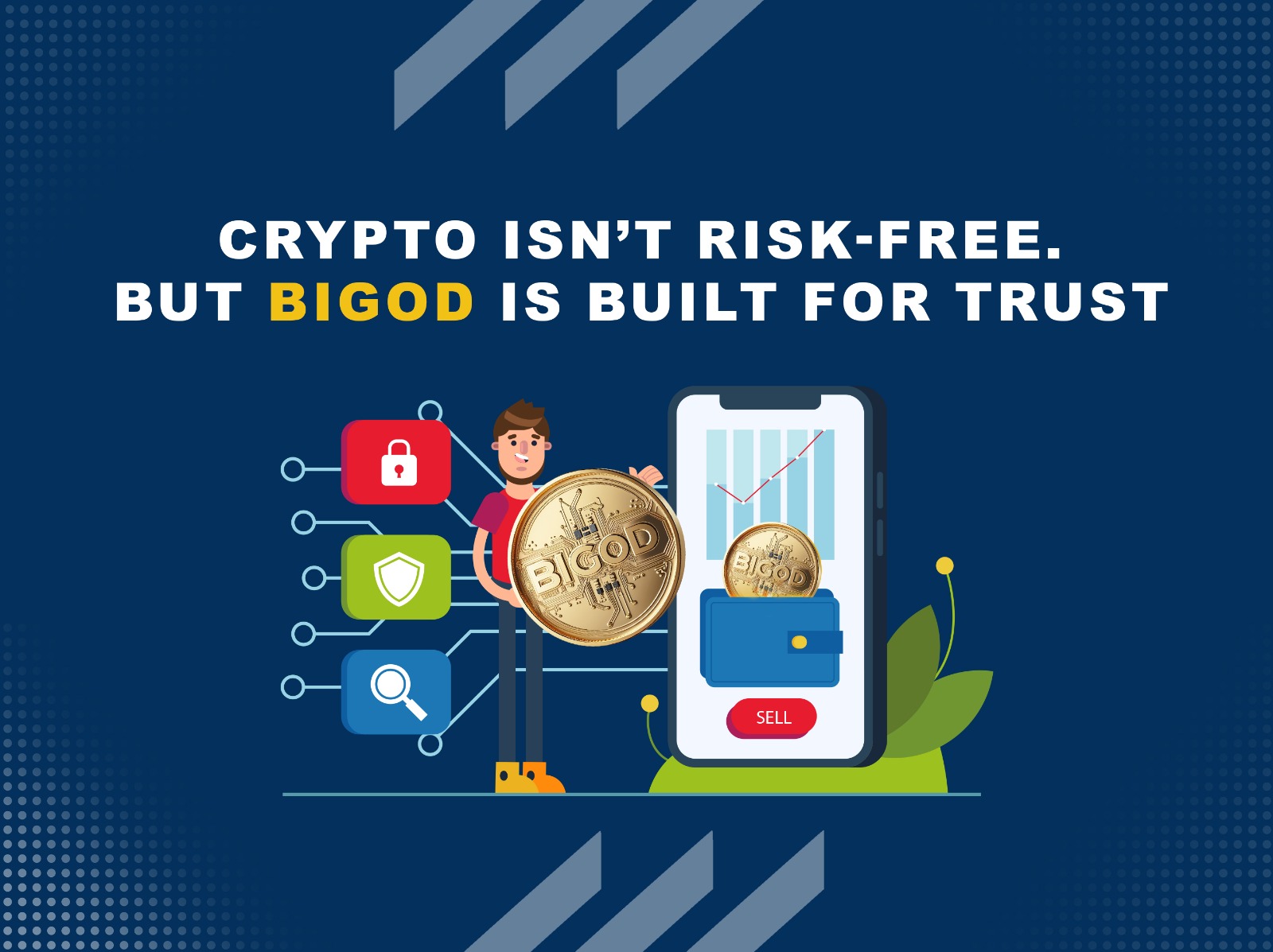 Is Any Crypto 100% Safe? Why BIGOD Stands Out in a Risky Market
